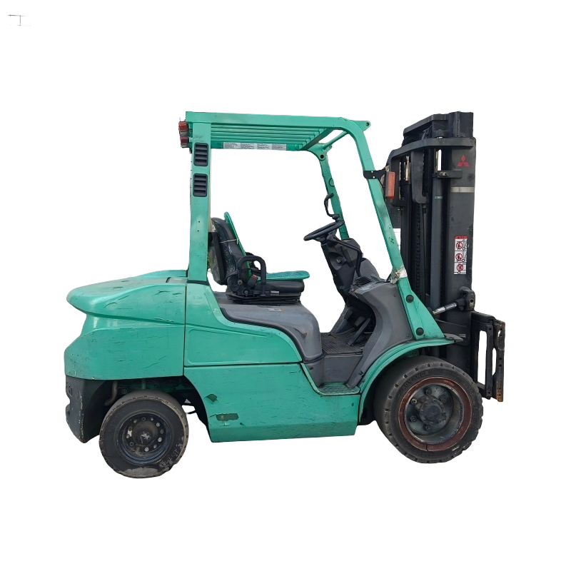 Carretilla elevadora diésel Mitsubishi 3t usada con motor japonés para exteriores